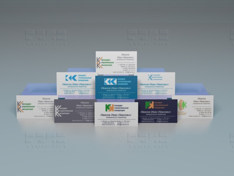 Фирменный стиль строительной компании